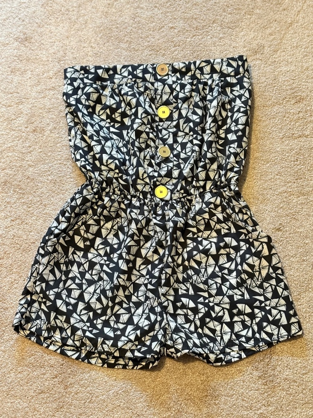 5/48 Strapless Romper
